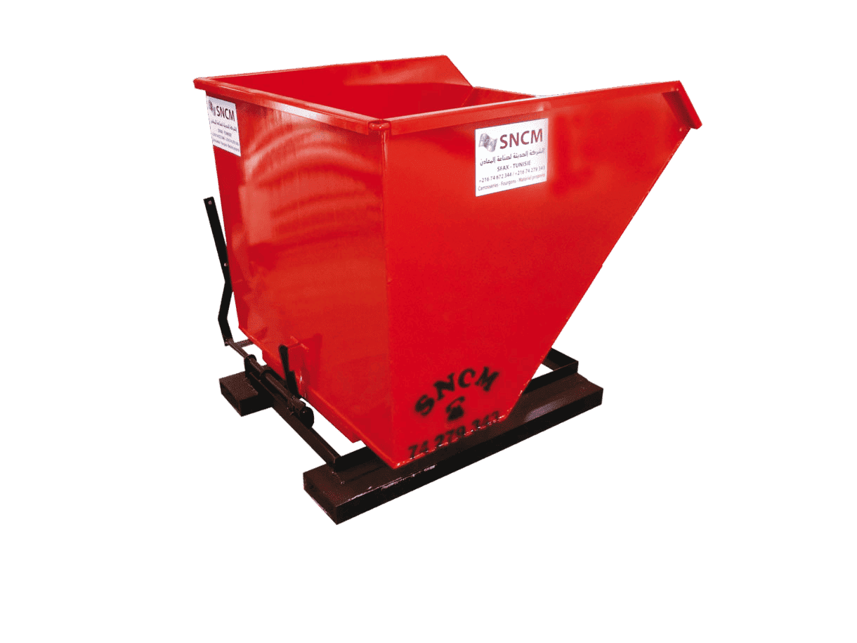 Conteneur métallique 360 litres